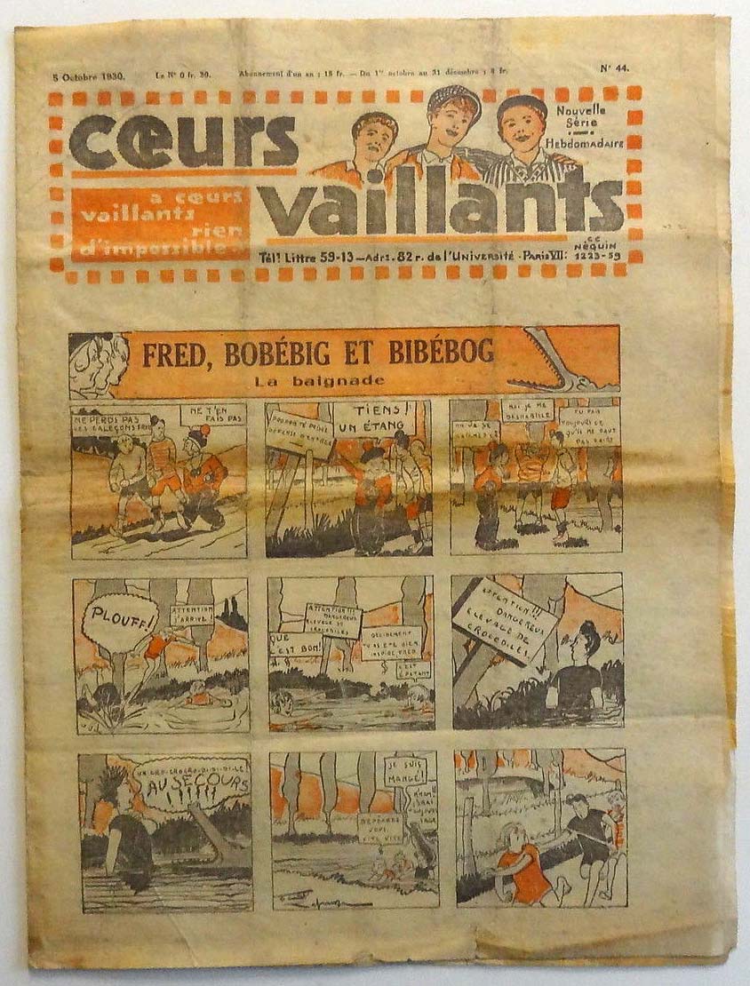 Coeurs Vaillants n°44 de 1930