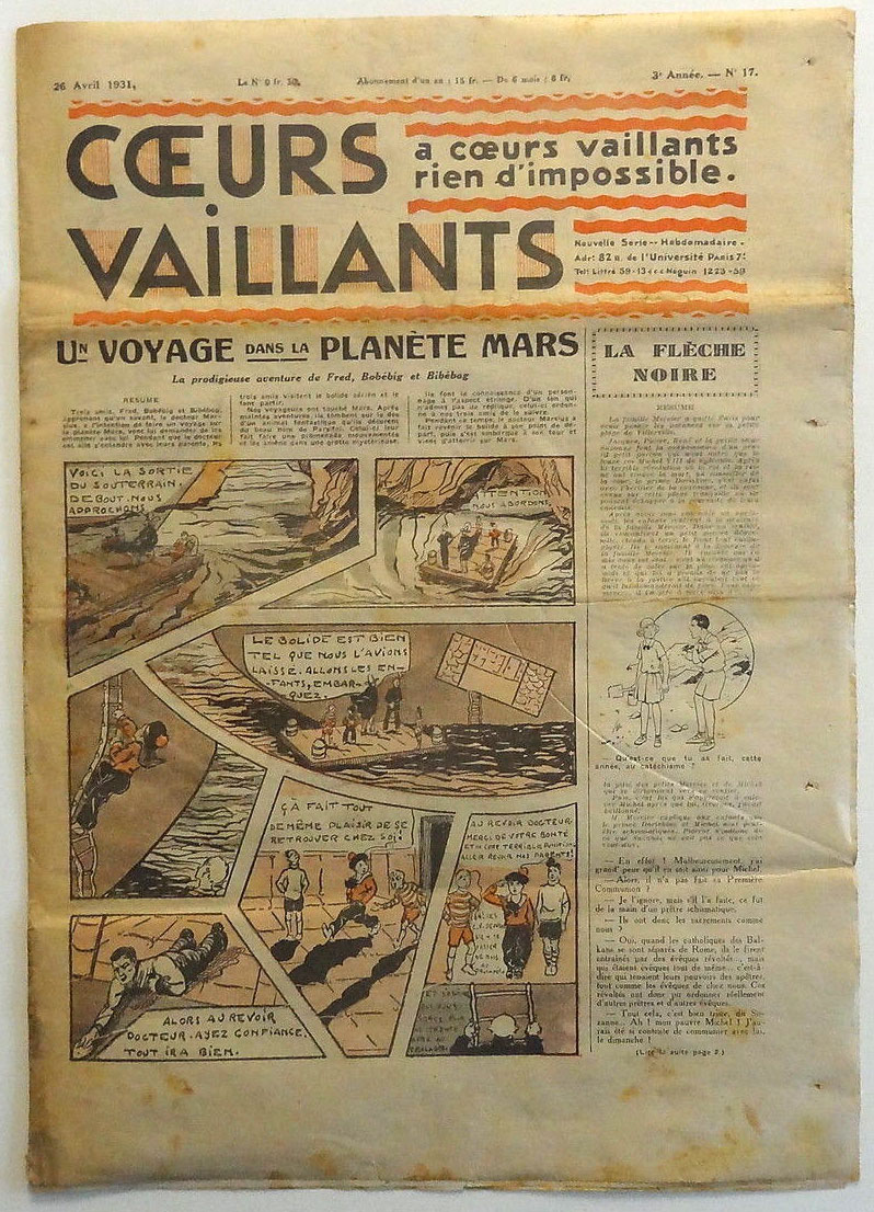 Coeurs Vaillants n°17 de 1931