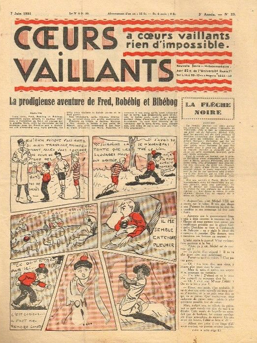 Coeurs Vaillants n°23 de 1931