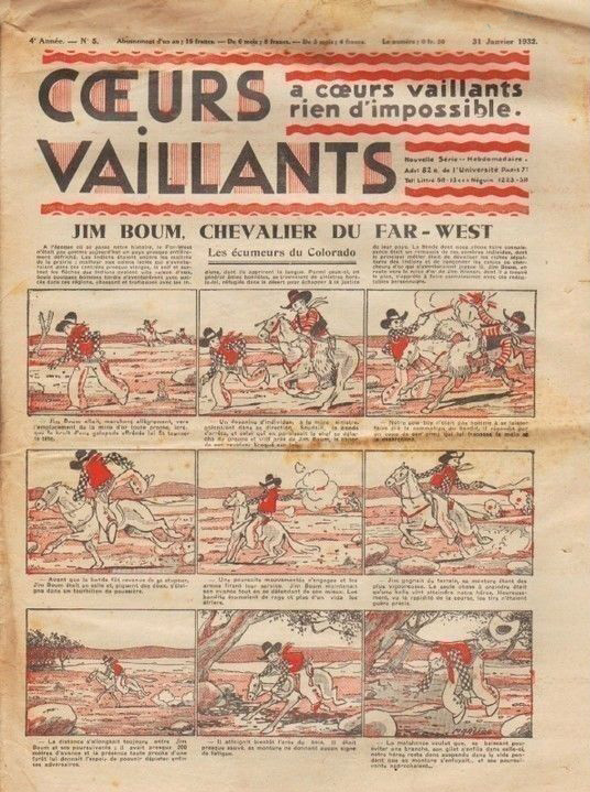 Coeurs Vaillants n°5 de 1932