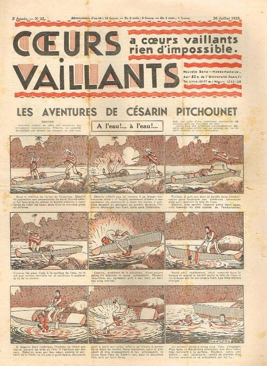 Coeurs Vaillants n°31 de 1933