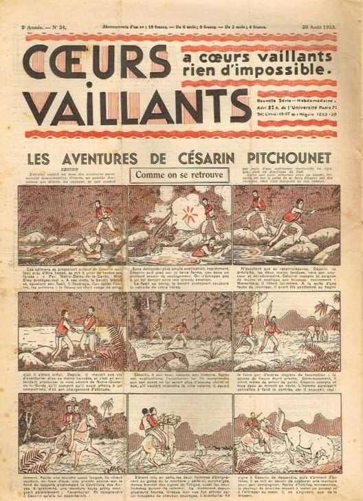 Coeurs Vaillants n°34 de 1933