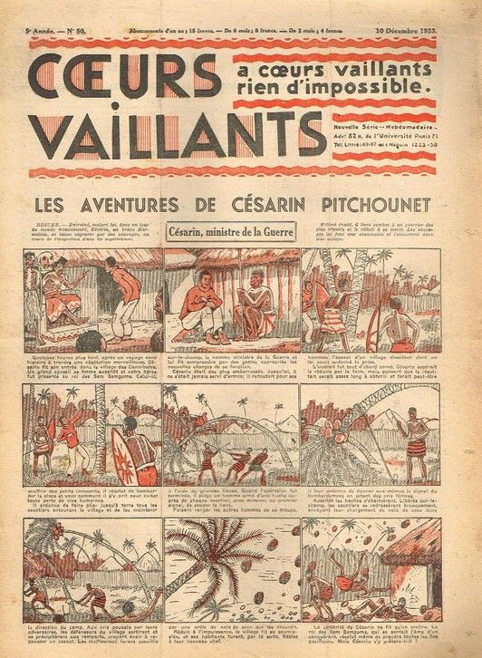 Coeurs Vaillants n°50 de 1933