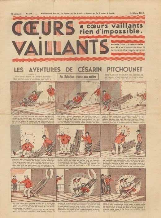 Coeurs Vaillants n°10 de 1934