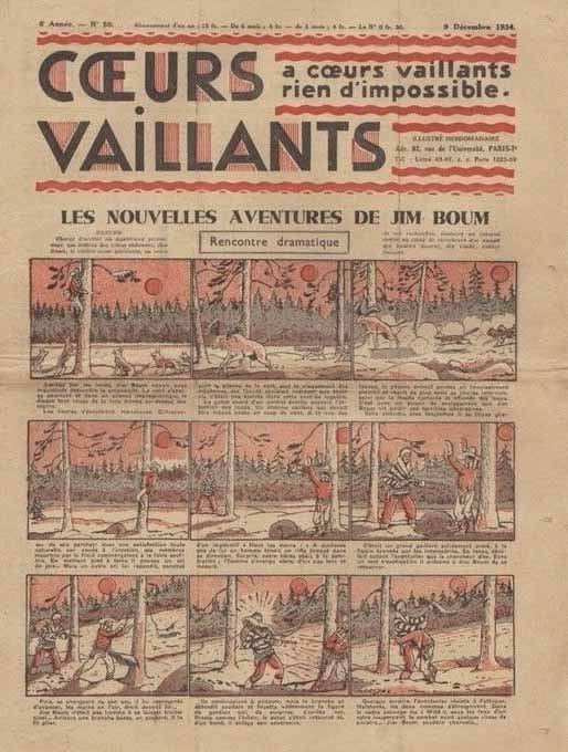Coeurs Vaillants n°50 de 1934