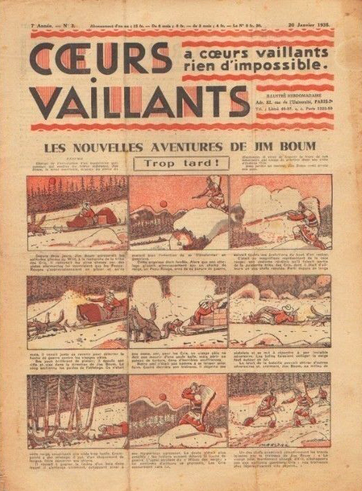 Coeurs Vaillants n°3 de 1935