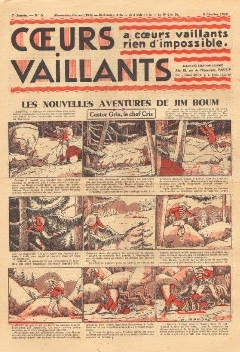 Coeurs Vaillants n°5 de 1935