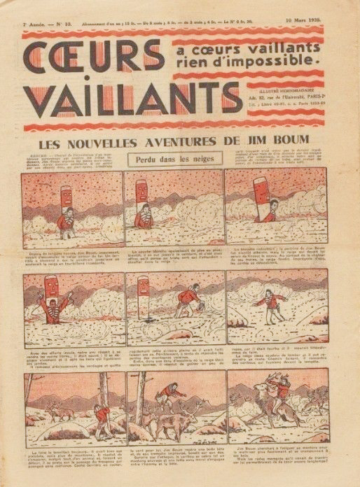 Coeurs Vaillants n°10 de 1935