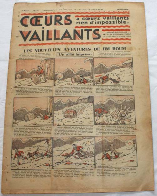Coeurs Vaillants n°15 de 1935