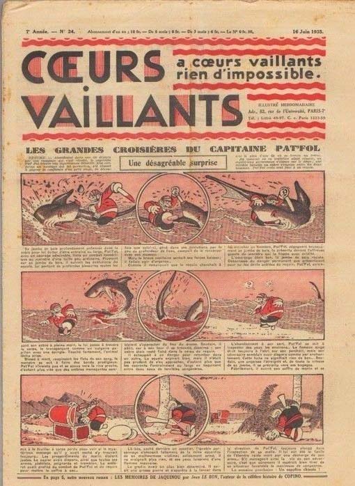 Coeurs Vaillants n°24 de 1935