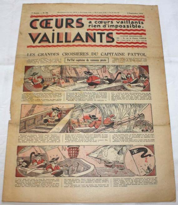 Coeurs Vaillants n°36 de 1935
