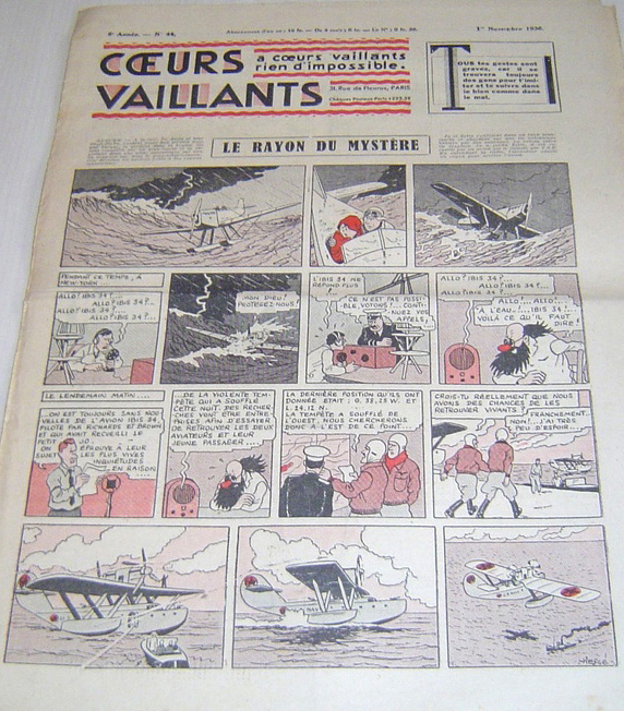 Coeurs Vaillants n°44 de 1936