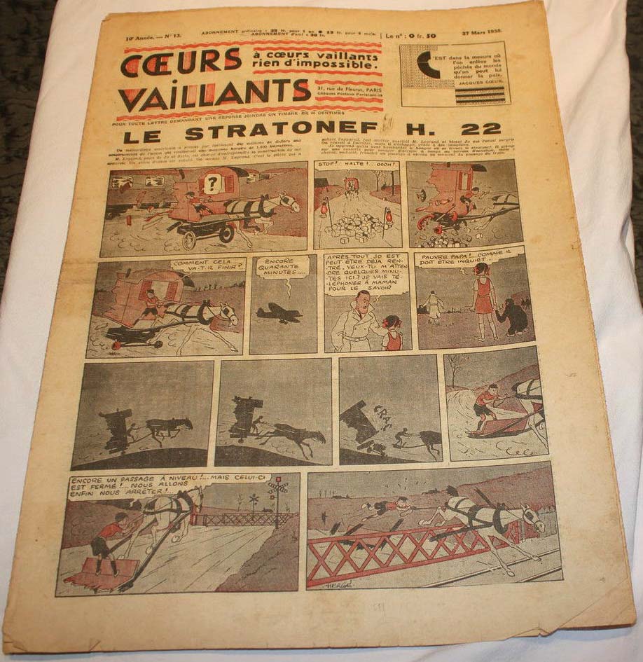 Coeurs Vaillants n°13 de 1938