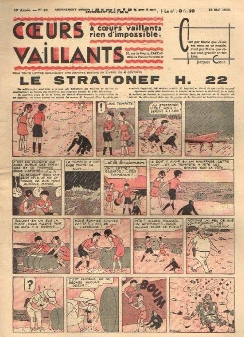 Coeurs Vaillants n°20 de 1938