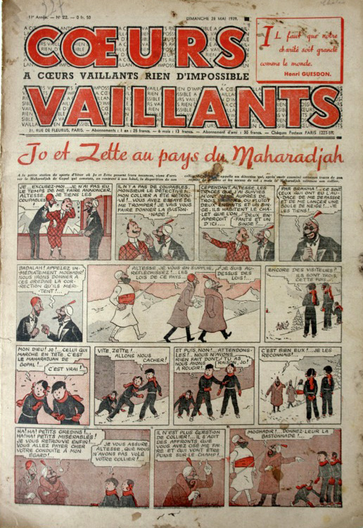 Coeurs Vaillants n°22 de 1939