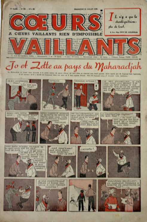 Coeurs Vaillants n°30 de 1939