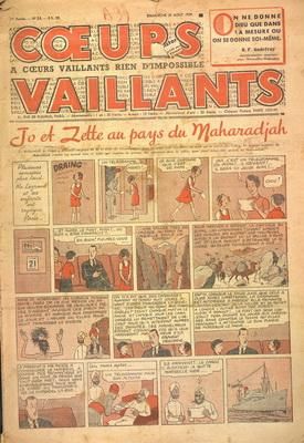 Coeurs Vaillants n°34 de 1939