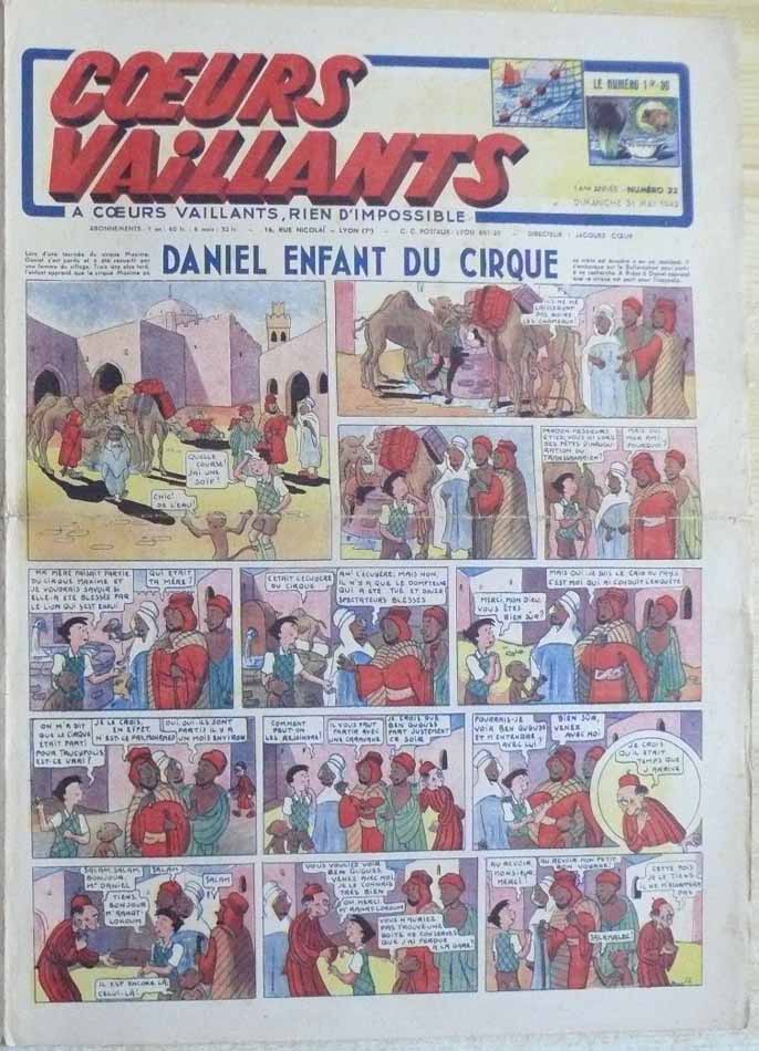 Coeurs Vaillants n°22 de 1942