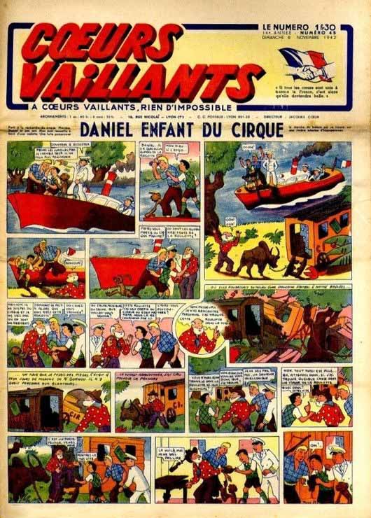 Coeurs Vaillants n°45 de 1942