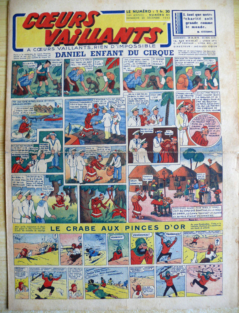 Coeurs Vaillants n°51 de 1942