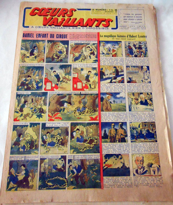 Coeurs Vaillants n°23 de 1943