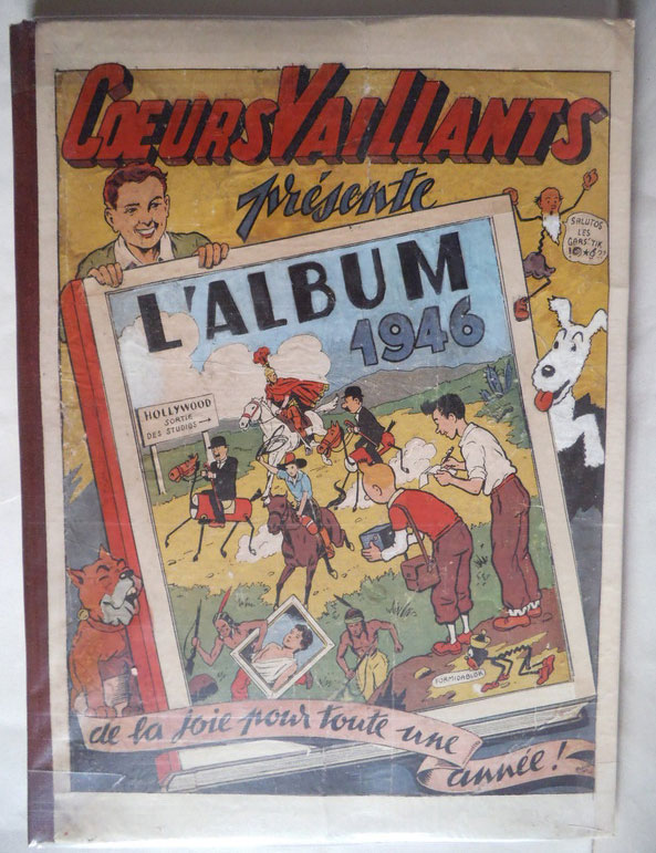 Coeurs Vaillants - Reliure éditeur 1946