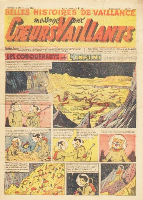 Coeurs Vaillants n°35 de 1947