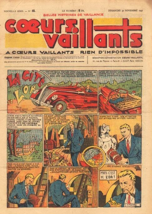 Coeurs Vaillants n°48 de 1947