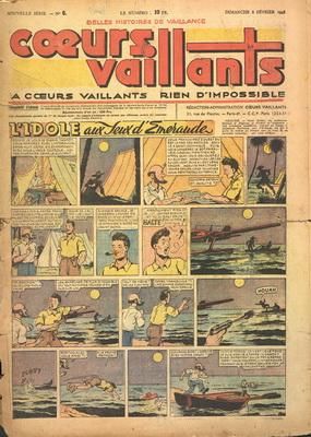 Coeurs Vaillants n°6 de 1948