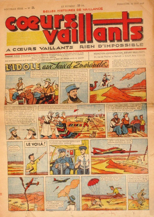 Coeurs Vaillants n°21 de 1948