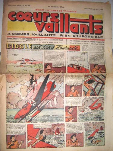 Coeurs Vaillants n°34 de 1948