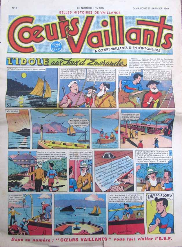 Coeurs Vaillants n°4 de 1949